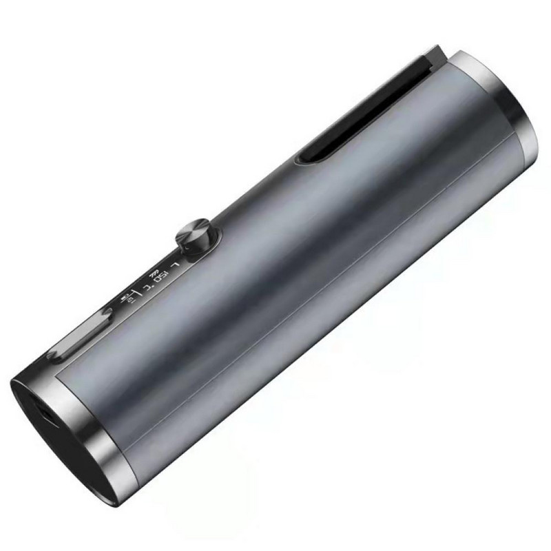 Plaukų suktukai Automatinis belaidis plaukų suktukas, USB įkraunamas LCD ekranas, belaidis keraminis besisukantis garbanojimo bangos plaukų įrankis