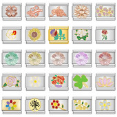 Hapiship New Fashion Women Girls Pretty Glaze Rose Flower Charm Links Fit 9mm Narukvica od nehrđajućeg čelika DIY Izrada nakita DJ027