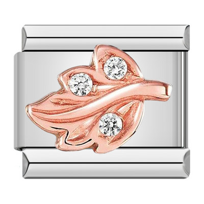 Hapiship New Fashion Women Girls Pretty Glaze Rose Flower Charm Links Fit 9mm Narukvica od nehrđajućeg čelika DIY Izrada nakita DJ027