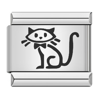 Hapiship Moda Mačka Pas Dječak Djevojčice Srce Kruna Talijanski Veze Šarm Fit 9 mm Narukvica od nehrđajućeg čelika Izrada nakita DIY DJ095