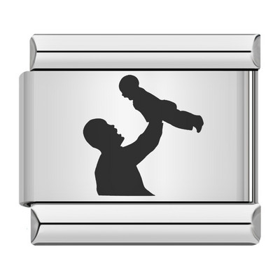 Hapiship Moda Mačka Pas Dječak Djevojčice Srce Kruna Talijanski Veze Šarm Fit 9 mm Narukvica od nehrđajućeg čelika Izrada nakita DIY DJ095