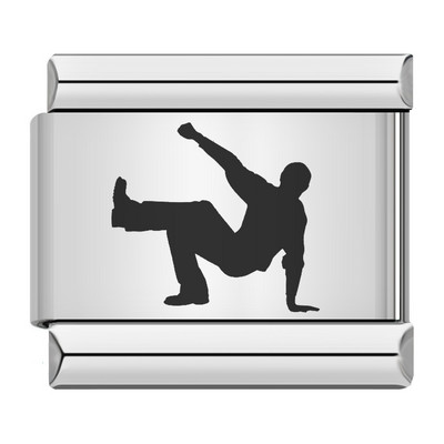 Hapiship Moda Mačka Pas Dječak Djevojčice Srce Kruna Talijanski Veze Šarm Fit 9 mm Narukvica od nehrđajućeg čelika Izrada nakita DIY DJ095