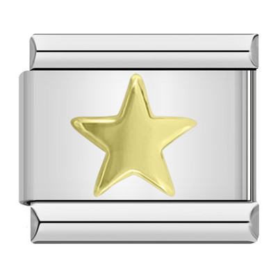 Hapiship Fashion Butterfly Dolphin Cross Flower Star Italian Links Charm Fit 9mm Nerūdijančio plieno apyrankės papuošalų gamyba DJ463