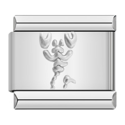 Hapiship Fashion Butterfly Dolphin Cross Flower Star Italian Links Charm Fit 9mm Nerūdijančio plieno apyrankės papuošalų gamyba DJ463