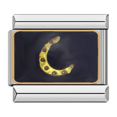 Hapiship Fashion Butterfly Dolphin Cross Flower Star Italian Links Charm Fit 9mm Nerūdijančio plieno apyrankės papuošalų gamyba DJ463