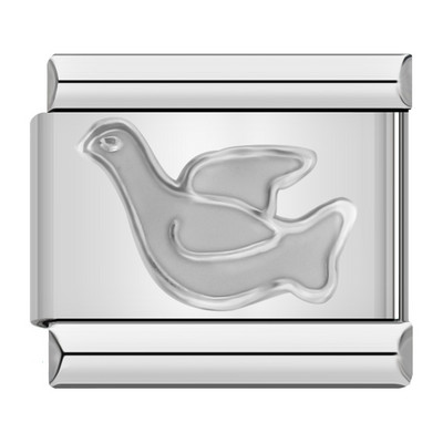 Hapiship Fashion Butterfly Dolphin Cross Flower Star Italian Links Charm Fit 9mm Nerūdijančio plieno apyrankės papuošalų gamyba DJ463