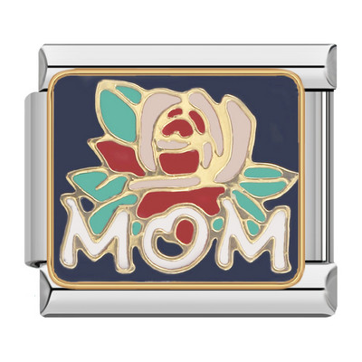 Hapiship New Horse Love Butterfly Mom Dog Mootorratas Mom Elephant Charm Fit 9mm Käevõru roostevabast terasest ehete valmistamine DJ003