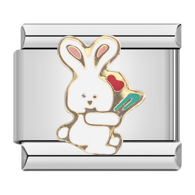 Hapiship New Horse Love Butterfly Mom Dog Mootorratas Mom Elephant Charm Fit 9mm Käevõru roostevabast terasest ehete valmistamine DJ003