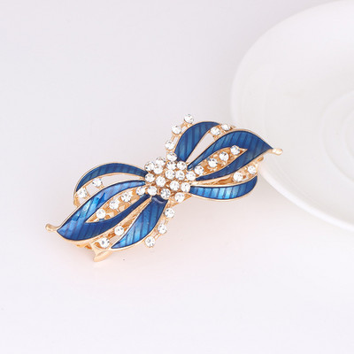 Naujas blizgantis cirkonio žiedas pavasarinis plaukų segtukas retro viršutinis segtukas atgal galvos segtukas elegantiškas moteriškas mados laisvalaikio dovana plaukų aksesuarai