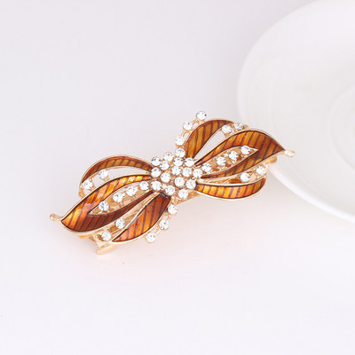 Naujas blizgantis cirkonio žiedas pavasarinis plaukų segtukas retro viršutinis segtukas atgal galvos segtukas elegantiškas moteriškas mados laisvalaikio dovana plaukų aksesuarai