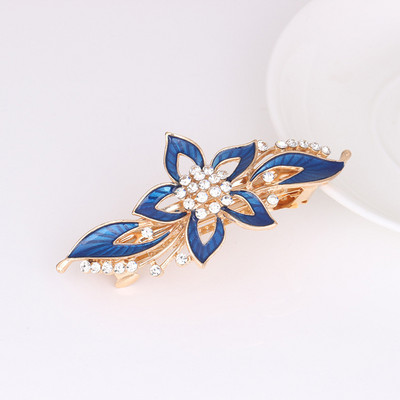 Naujas blizgantis cirkonio žiedas pavasarinis plaukų segtukas retro viršutinis segtukas atgal galvos segtukas elegantiškas moteriškas mados laisvalaikio dovana plaukų aksesuarai