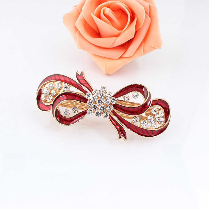 Naujas blizgantis cirkonio žiedas pavasarinis plaukų segtukas retro viršutinis segtukas atgal galvos segtukas elegantiškas moteriškas mados laisvalaikio dovana plaukų aksesuarai