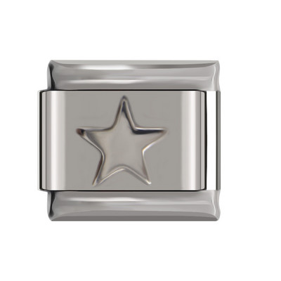 Hapiship New Original Daisy Fashion Cross Football Star Charm Links, tinka 9 mm apyrankei iš nerūdijančio plieno „pasidaryk pats“ DJtop66