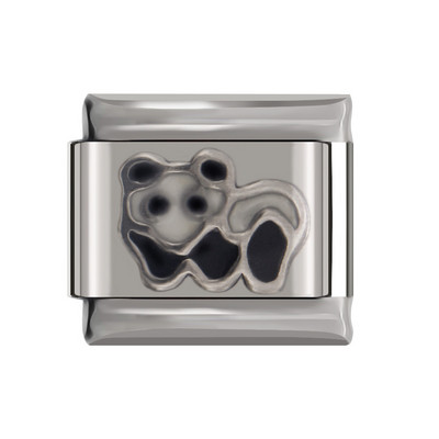 Hapiship New Original Daisy Fashion Cross Football Star Charm Links, tinka 9 mm apyrankei iš nerūdijančio plieno „pasidaryk pats“ DJtop66