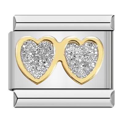 Hapiship Fashion Glaze Süda Päikese Lill Jänes Itaalia Lingid Charm Fit 9mm Käevõru Roostevabast Terasest Ehted Ise isetegemine DJ542