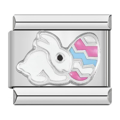 Hapiship Fashion Glaze Süda Päikese Lill Jänes Itaalia Lingid Charm Fit 9mm Käevõru Roostevabast Terasest Ehted Ise isetegemine DJ542