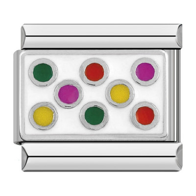 Hapiship Nouă, originală, culoare margaretă, dragoste, fluture, stea, farmec, legături italiene, se potrivesc cu brățară de 9 mm, fabricarea de bijuterii din oțel inoxidabil DJ512