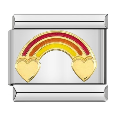 Hapiship Nouă, originală, culoare margaretă, dragoste, fluture, stea, farmec, legături italiene, se potrivesc cu brățară de 9 mm, fabricarea de bijuterii din oțel inoxidabil DJ512