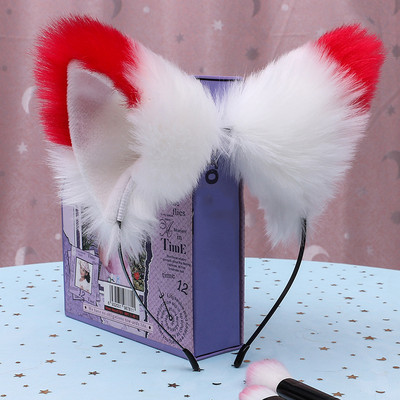 Karstā izpārdošana Cosplay kostīmiMeiteņu modes Kaķu Dzīvnieku Ausis Matadatas Galvas lentes Ar rokām darināti matu aksesuāri