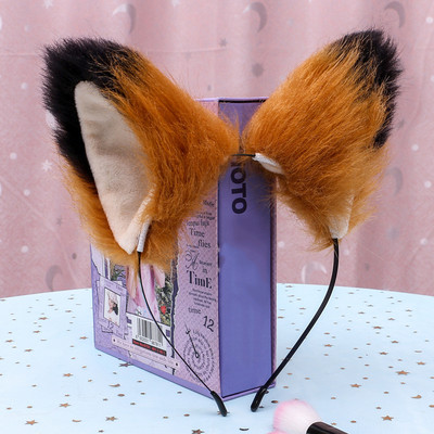 Karstā izpārdošana Cosplay kostīmiMeiteņu modes Kaķu Dzīvnieku Ausis Matadatas Galvas lentes Ar rokām darināti matu aksesuāri