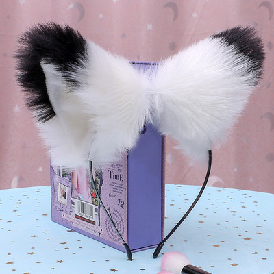 Karstā izpārdošana Cosplay kostīmiMeiteņu modes Kaķu Dzīvnieku Ausis Matadatas Galvas lentes Ar rokām darināti matu aksesuāri