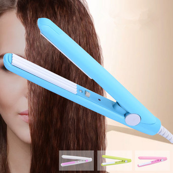 Νέο σίδερο για μπούκλες Μίνι ισιωτικό μαλλιών Iron Ceramic Straightening Tools Styling Hair Curler Flat Iron ίσιωμα για τα γένια