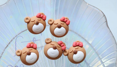 20 kom/lot Smola Lijepi sladoled cvijet životinje Flatback Cabochon spomenar Kawaii DIY ukrasi Dodaci