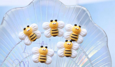 20 kom/lot Smola Lijepi sladoled cvijet životinje Flatback Cabochon spomenar Kawaii DIY ukrasi Dodaci