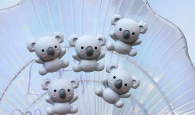 20 kom/lot Smola Lijepi sladoled cvijet životinje Flatback Cabochon spomenar Kawaii DIY ukrasi Dodaci