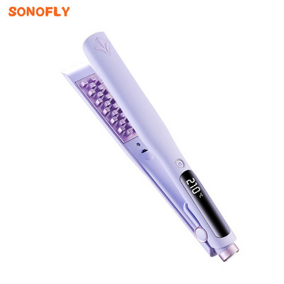 SONOFLY Επαγγελματικό ισιωτικό μαλλιών Negative Ion Care LCD Fluffy ψαλιδάκι μαλλιών Frizzy Dry Recovers βλάβες Εργαλεία styling JF-838