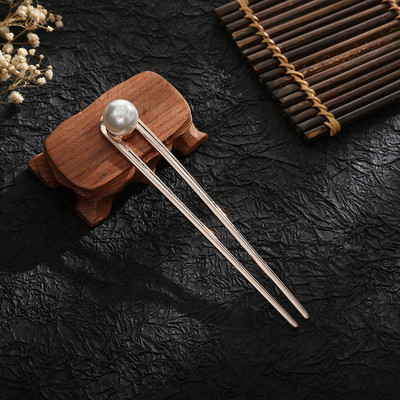 Lengvas prabangus mažas aukštos klasės jausmas perlų plaukų segtukas paprastas elegantiškas modernus plaukų aksesuarai plaukų segtukas korėjietiška mada