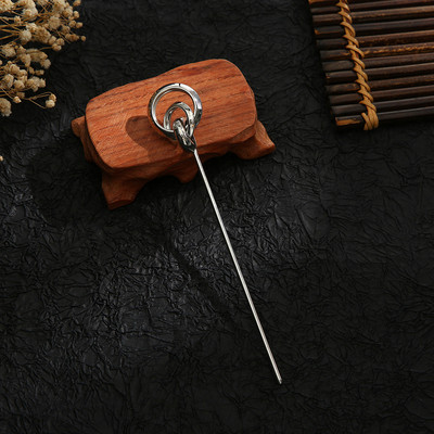 Lengvas prabangus mažas aukštos klasės jausmas perlų plaukų segtukas paprastas elegantiškas modernus plaukų aksesuarai plaukų segtukas korėjietiška mada