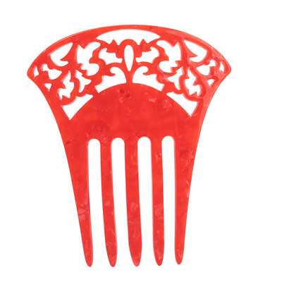 Klasikinės Plaukų šukos moterims Acetato plaukų aksesuarų šukos Vėžlio kiautų plaukų papuošalai Vintažinis segtukas Flamenko šokėjų šukos