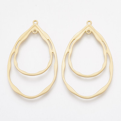 5 buc 2021 nou cadru gol cu lunetă cu spate deschis pandantive geometrice brelocuri de culoare aurie pentru colier, cercei, legături, fabricarea de bijuterii DIY