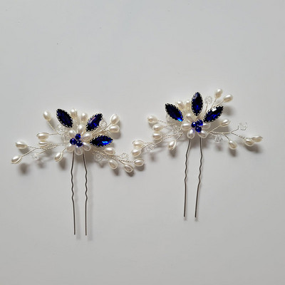 SLBRIDAL Rankų darbo Žalios spalvos Kalnų krištoliniai krištoliniai vestuviniai galvos apdangalai Plaukų šukos Vestuviniai Plaukų aksesuarai Moteriški Merginų Plaukų Papuošalai