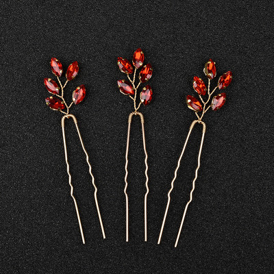 SLBRIDAL Rankų darbo Žalios spalvos Kalnų krištoliniai krištoliniai vestuviniai galvos apdangalai Plaukų šukos Vestuviniai Plaukų aksesuarai Moteriški Merginų Plaukų Papuošalai