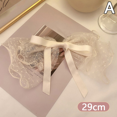 Nėrinių lanko papuošalai plaukų segtukai, moteriški mergaičių vintažiniai elegantiški saldūs negabaritiniai lankeliai juodi balti plaukų aksesuarai