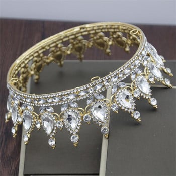 Ευρώπη και Αμερική Αγορά Bride Crown Headwear Rhinestone Headwear Crown Wedding Headwear