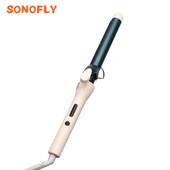 SONOFLY 25-32 mm-es kerámia hajcsavaró professzionális automatikus kikapcsolás 5 hőmérsékletű hajsütővas sín a Hot 2881 frissítéséhez