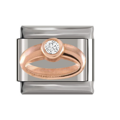 Hapiship New Original Daisy Romantic Rose Angle Heart Italian Charm Fit 9mm Narukvica Izrada nakita od nehrđajućeg čelika DJTop63