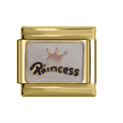 Hapiship uus originaal karikakra südametiib ümmargune CZ tipptasemel Itaalia võlu, 9 mm käevõru roostevabast terasest ehete valmistamine DJ199