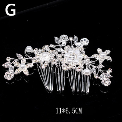 Elegantni ukrasi za kosu za mladenke sa kamenčićima Jednostavni dijademi Vjenčani nakit za kosu Darovi za mladenku Tijare za kosu