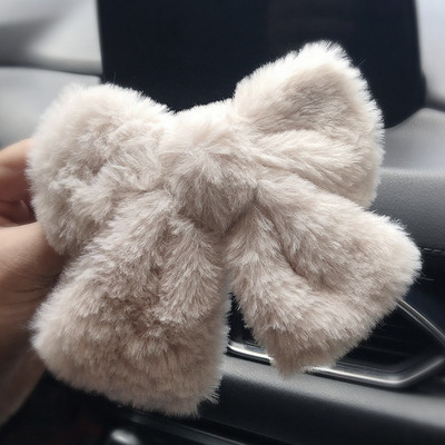 Koreja jesen i zima mašna kopče za djevojčice plišana ukosnica slatka meka proljetna kopča za žene dodaci za kosu pokrivala