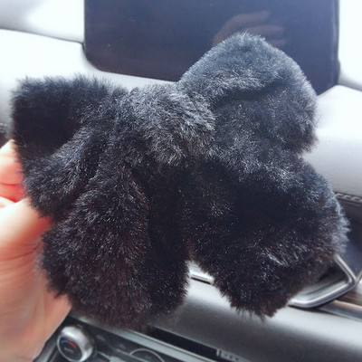 Koreja jesen i zima mašna kopče za djevojčice plišana ukosnica slatka meka proljetna kopča za žene dodaci za kosu pokrivala