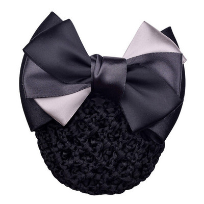 Új hajkapcsok hálós hajkötél szatén masni hajcsat huzat Bowknot konty Snood hajkiegészítők