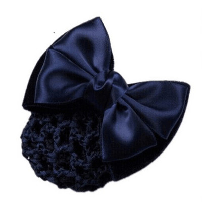 Új hajkapcsok hálós hajkötél szatén masni hajcsat huzat Bowknot konty Snood hajkiegészítők