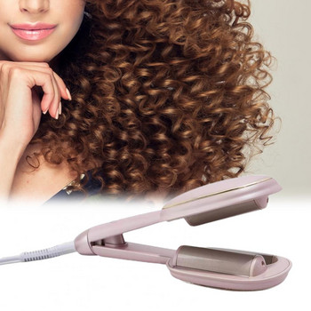 Ευέλικτο ψαλίδι για σίδερο μαλλιών Rose Golden Hair Roll Curler Γρήγορη θέρμανση Βολικό στη χρήση κομμωτήριο με ρολό μαλλιών