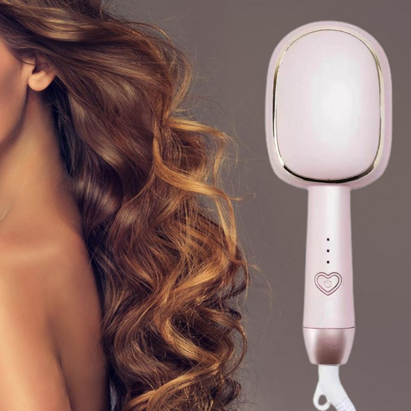 Bigudiu versatil pentru fier de păr Rose Golden Ondulător pentru rulouri de păr Încălzire rapidă Convenabil de utilizat Bigudiu pentru rulouri de păr Coafor