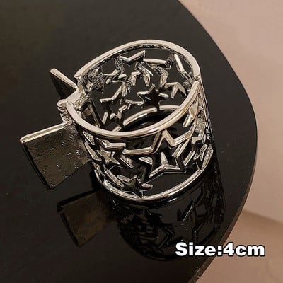 Luxus Gyöngy Strasszkő Haj Karmok Magas Lófarok Tartó Hajtűk Női Cápa Hajcsat Haj kiegészítők Fejfedők Party Ékszerek