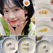 1 vnt., virto kiaušinio segtukas, plaukų segtukas Mieli vaikų galvos apdangalai, segtukai, plaukų rankenos, moteriški kirpčiukai, segtukai, plaukų aksesuarai